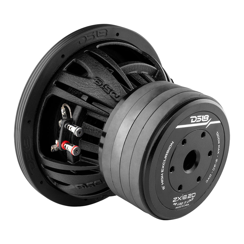 DS18 ZXI8.2D ZXI 8" High Excursion Subwoofer Quad Stacked Magnets | 600W RMS DVC 2-Ohm — image 3